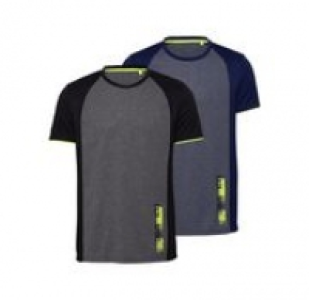 Herren-Fitness-T-Shirt mit tollem Kontrast-Effekt 7.99 €