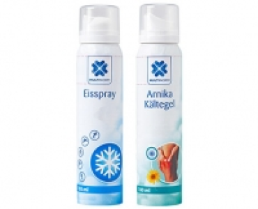 MULTINORM Eisspray oder Arnika Kältegel