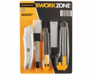 WORKZONE®Heimwerker Messer-Set 2.99 €
