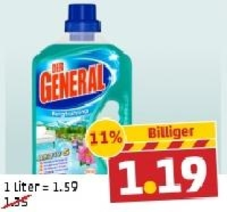 DER GENERAL Allzweck-Reiniger 1.19 €