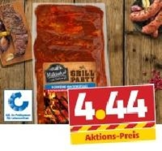 GRILL-PARTY Schweine-Nackensteaks 4.44 €