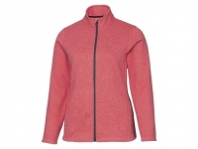 Lidl  CRIVIT® Jacke Damen Strick-Fleece-Jacke mit Eingriffstaschen