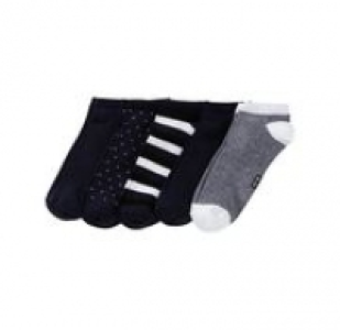 Herren-Sneaker-Socken mit verschiedenen Mustern, 5er Pack 4.99 €