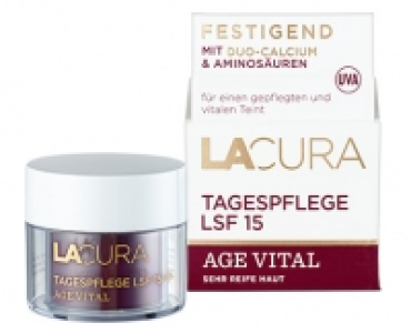 Aldi Süd  LACURA AGE VITAL Gesichtspflege