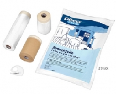 DECO STYLE® Abdeckfolien-Set, 6-teilig 4.99 €