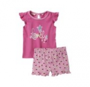 Baby-Mädchen-Set mit Melonen-Muster, 2-teilig 2.99 €