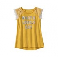 NKD  Mädchen T-Shirt in fröhlichem Gelb