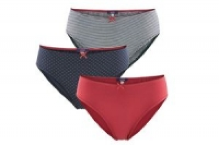 Denns Living Crafts Damen Slips, 3er Pack