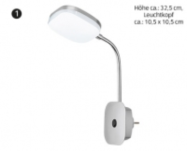 casalux LED-Klemm-/­Stecker­leuchte 12.99 €