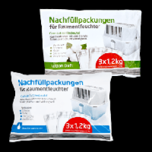 Aldi Nord  Nachfüllpackungen für Raumentfeuchter
