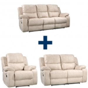 Set - 2 Sofas mit Sessel - mit Relaxfunktion 1,699.97 €