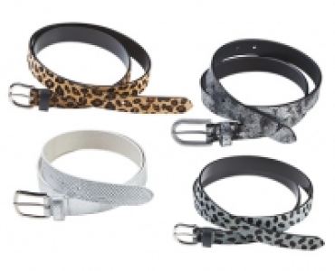 Aldi Süd  boccaccio®Ledergürtel Leo < Stripes