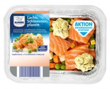 Aldi Süd  ALMARE Lachs-Schlemmerpfanne