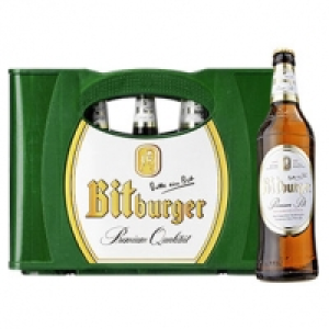 Bitburger Pils, Alkoholfrei oder Premium Kellerbier 20 x 0,5/24 x 0,33 1.05 €