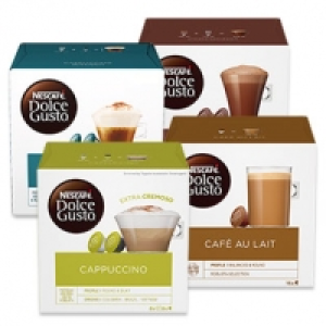 Nescafé Dolce Gusto Kapseln versch. Sorten, jede 8/16er = 186/194-g-Pa 100.00 €