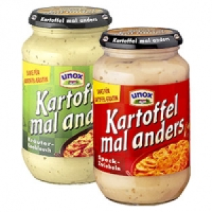 Unox Kartoffel mal anders versch. Sorten, jedes 400-ml-Glas 3.98 €