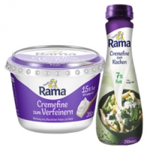 Rama Cremefine zum Verfeinern, zum Kochen oder zum Aufschlagen, jeder  2.80 €