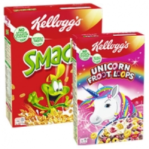 Kellogg´s Smacks oder Unicorn Froot Loops jede 330/375-g-Packung und w 1,000.00 €