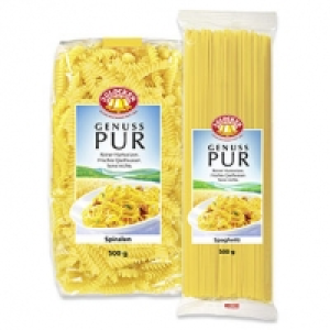 Genuss Pur Teigwaren versch. Sorten, jede 500-g-Packung 1,000.00 €