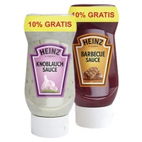 Real  Heinz Feinkostsaucen versch. Sorten, jede 220-ml + 10% gratis = 242-ml