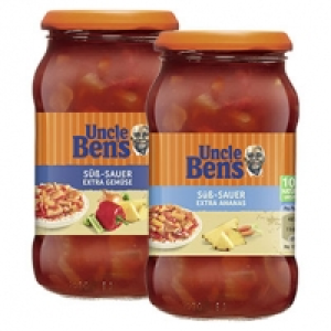 Uncle Bens Sauce versch. Sorten, jedes 400-g-Glas 1,000.00 €