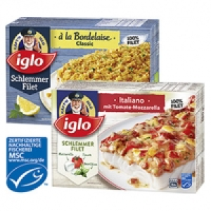 iglo Schlemmer-Filet gefroren, versch. Sorten, jede 380-g-Packung 1,000.00 €