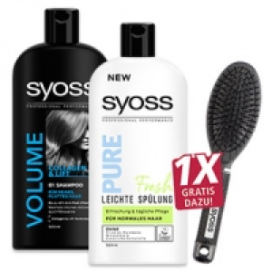 Syoss Shampoo,Spülung, Haarspray oder Schaumfestiger versch. Sorten, j 5.98 €