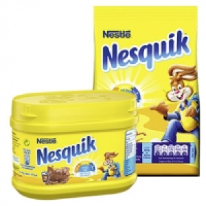 Nesquik Kakaohaltiges Getränkepulver versch. Sorten, jeder 400/168-g-N 1,000.00 €