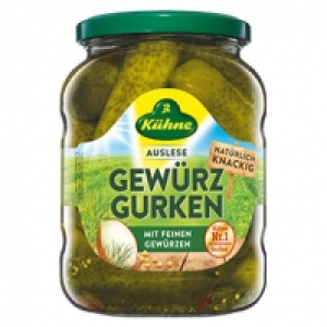 Kühne Gewürzgurken jedes 720-ml-Glas/360 g Abtropfgewicht 1,000.00 €