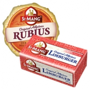 St.Mang Limburger oder St.Mang Rubius Deutscher Weichk&auml;se, 40/60 % Fet 100.00&nbsp;&euro;