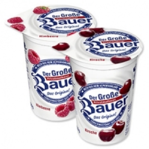 Bauer Fruchtjoghurt versch. Sorten, jeder 250-g-Becher 100.00 €