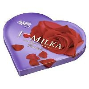 I love Milka Geschenkherz, Alles Gute oder Kleines Dankesch&ouml;n Pralin&eacute;s 2.99&nbsp;&euro;