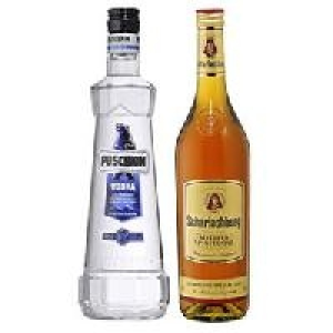 Puschkin Vodka, Whipped Cream, Scharlachberg Meister Spirituose oder K 5.99 €