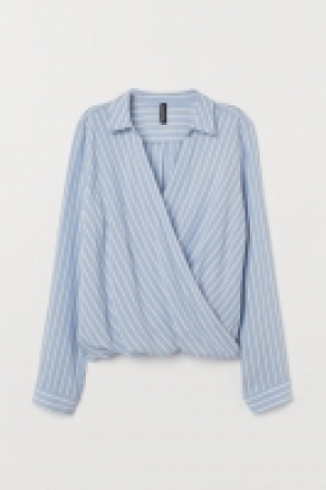  Wickelbluse mit Kragen 12.99 €