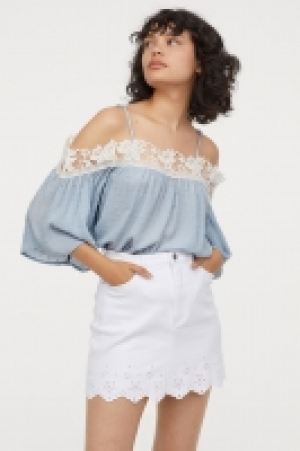  Cold-Shoulder-Bluse 12.99 €