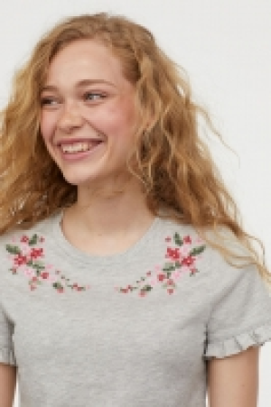  T-Shirt mit Stickerei 9.99 €