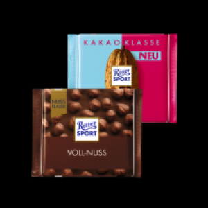 Ritter Sport Schokolade Nuss-Klasse oder Kakao-Klasse 0.99 €