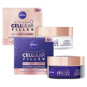 Real  Nivea Cellular Filler + Elastizität & Kontur jede 50-ml-Packung