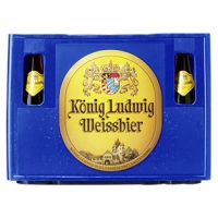 Real  König Ludwig Weissbier Hell 20 x 0,5 Liter, jeder Kasten (+ 3,10 Pfand