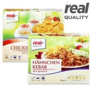 Hähnchen Kebab oder Chicken Nuggets mit 3 x 30 g Dip gefroren, jede 3 1,000.00 €