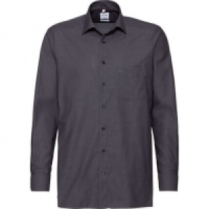 Karstadt  Olymp Herren Businesshemd Tendenz, 1/1 Arm, Kent, modern fit, bügellei