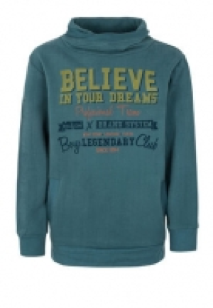 Karstadt  Million X Jungen sweat shirt BELIEVE, petrol