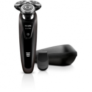 Philips Akku-/Netzrasierer S9031/12, Black Satin