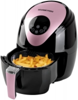 Heißluft-Fritteuse Digital 2,5 l schwarz/rosé 54.99 €