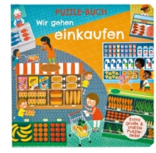 Ideenwelt Puzzle-Buch Wir gehen einkaufen