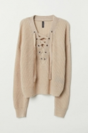  Pullover mit Schnürung 12.99 €