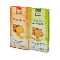 Aldi Nord Biscotto Butterkeks / Vollkorn-Butterkeks