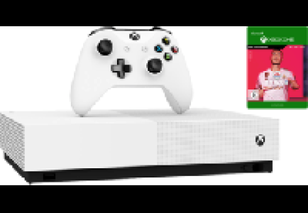 MICROSOFT Xbox One S 1TB - All Digital Edition + FIFA 20 (Nur Online)