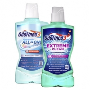 Odol-med3 Mundspülung extreme clean oder all-in-one Schutz, jede 500-m 4.98 €