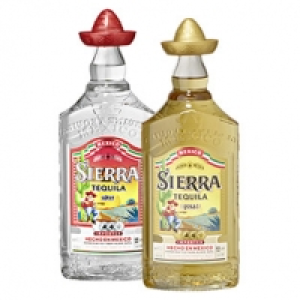 Sierra Tequila Silver oder Reposado 38/38 % Vol., und weitere Sorten,  14.27 €